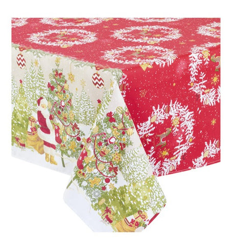 preziosa home preziosa home tovaglia in twill ass natale 130 x 230 cm multicolor 1 pz ean 8050264133459