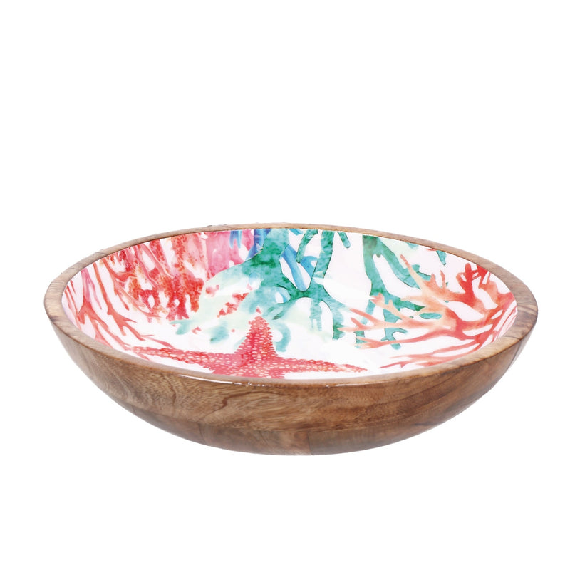 regalo italiano regalo italiano ciotola maela ass d 30 cm h 7 cm legno 1 pz ean 8057586177956