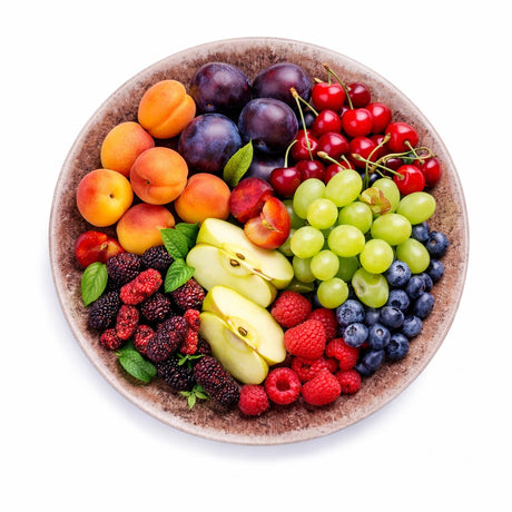 regalo italiano regalo italiano piatto frutta in melamina d 24 cm h 3 cm terra ean 8057586047433