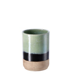regalo italiano regalo italiano portaspazzolini in ceramica ass d 8 cm h 12 cm bicchiere bagno porta spazzolini moderno 1 pz ean 8057586010017