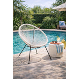 regalo italiano regalo italiano sedia da esterno 68 x 62 h 82 cm bianco ean 8057586112896