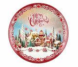 regalo italiano regalo italiano sottopiatto natale tondo plastica d 33 cm ass multicolor 1 pz ean 8057586065031