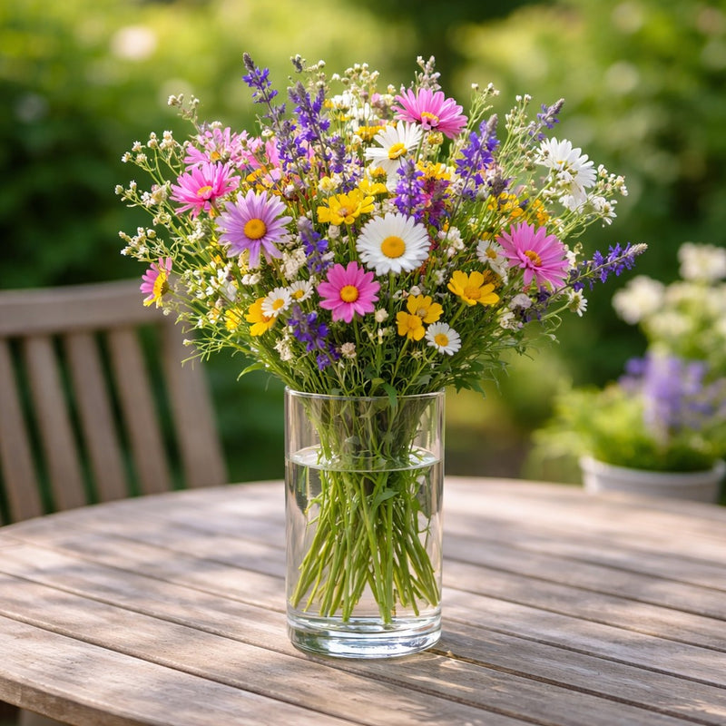 regalo italiano regalo italiano vaso in vetro decorativo d 125 cm h 20 cm vaso alto per fiori e arredo ean 8021785797703