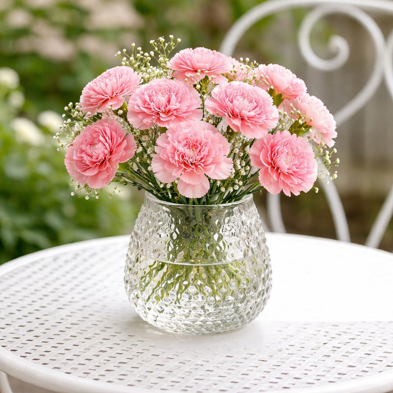 regalo italiano regalo italiano vaso vetro mills d 25 cm h 24 cm vaso decorativo moderno per fiori e arredo casa ean 8057586048430