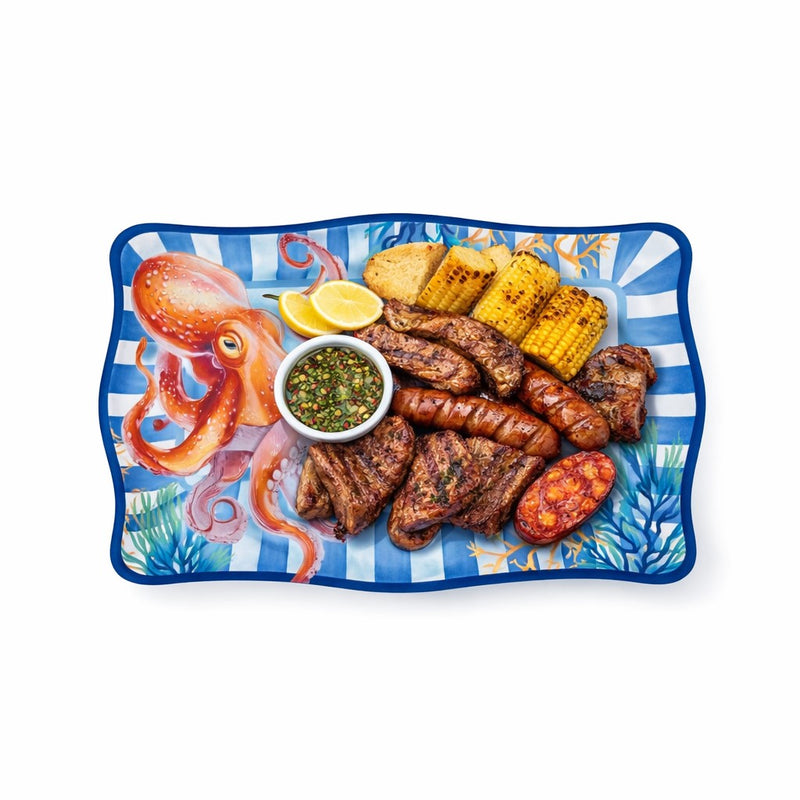 regalo italiano regalo italiano vassoio rettangolare deep in melamina 36 x 23 m cm h 2 cm ean 8057586196339