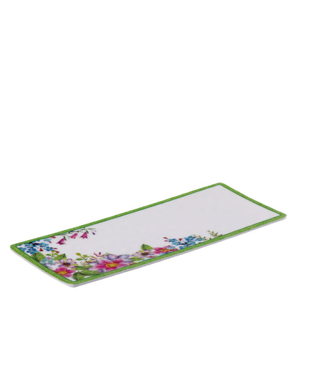 regalo italiano regalo italiano vassoio rettangolare shia melamina 27 x 11 cm h 15 cm multicolor ean 8057586111578
