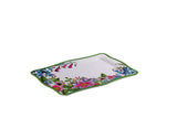 regalo italiano regalo italiano vassoio rettangolare shia melamina 30 x 21 cm h 15 cm multicolor ean 8057586111615