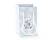 Scotton Shop Box Blauer Elefant Kartonage 9x9x14 cm 10 Stck