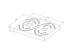 immagine-2-sined-pedana-c-box-doppia-pedana-legno-okume-marino-per-due-docce-inox-con-cbox-marrone-ean-8025431153431