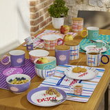 tognana tognana piatto dessert trendy good vibes d 205 cm new bone china multicolor ean 8056444538649