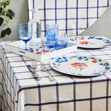 tognana tognana tovaglia picnic blu textile 140 x 240 cm bianco blu ean 8056444400328