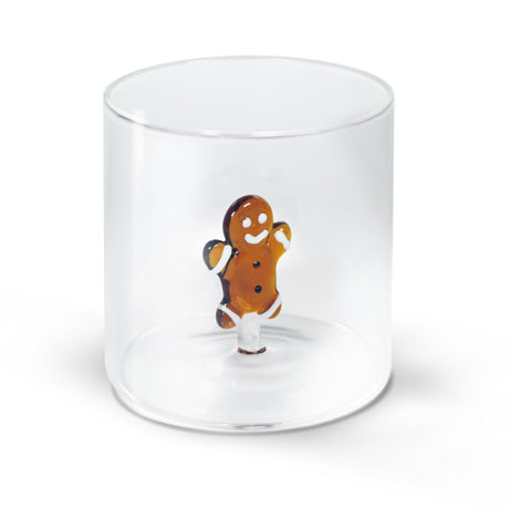 wd lifestyle wd lifestyle bicchiere in vetro borosilocato figure natale ass 250 ml 1 pz ean 8053300571291