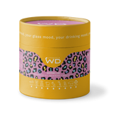 wd lifestyle wd lifestyle bicchiere vetro borosilicato cc 250 ml decoro scimmia ean 8055035680521