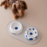 alessi alessi ciotola acqua cani in porcellana bianca samiro yunoki small d 18 cm ean 8003299503483
