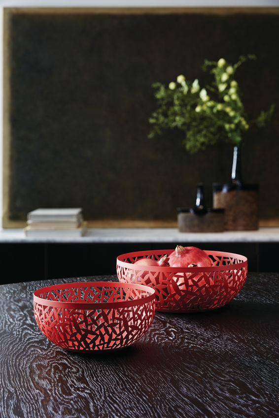 alessi alessi fruttiera cactus d 21 cm nero ean 8003299335787