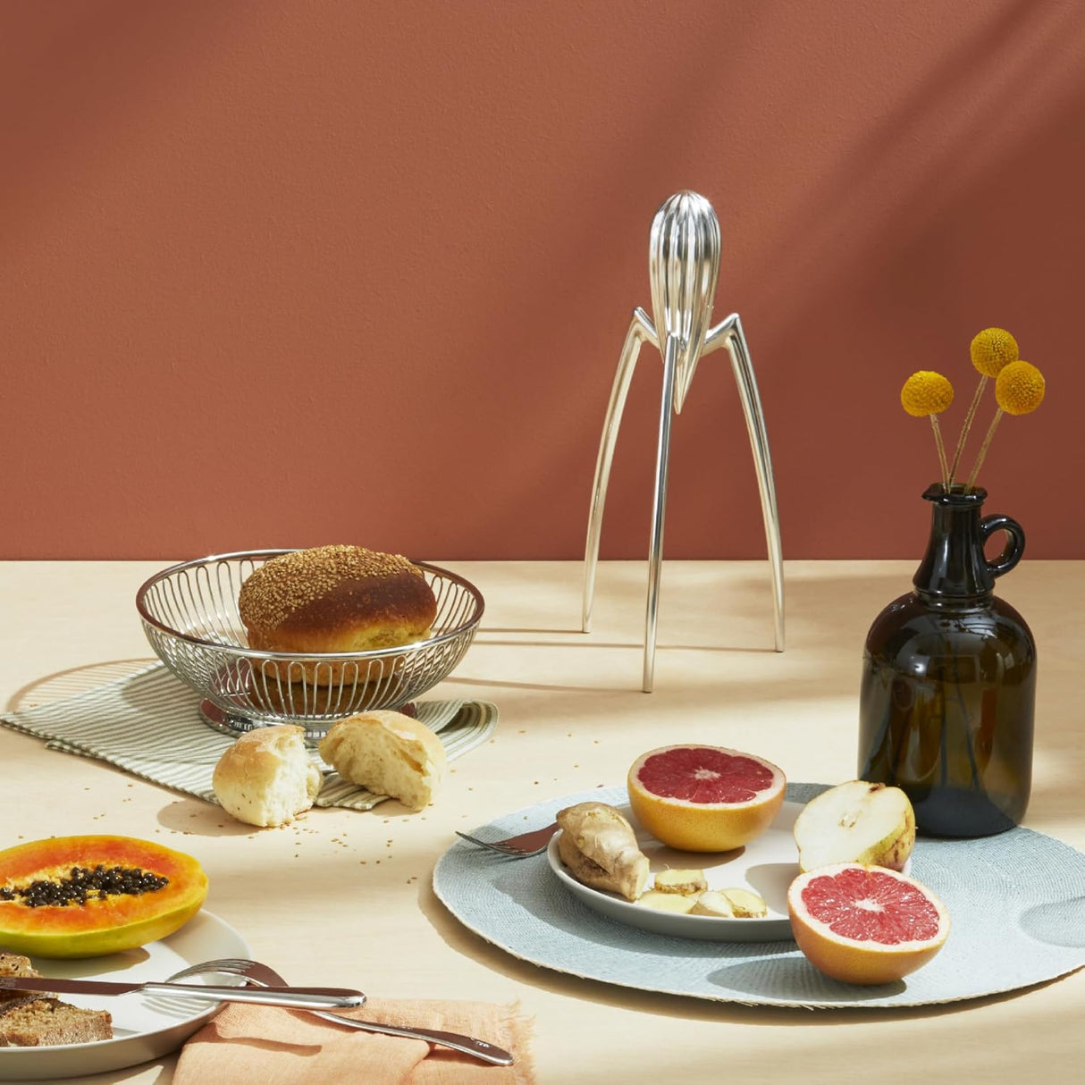 alessi alessi juicy salif spremiagrumi d 14 cm in fusione di alluminio lucido ean 8003299023356