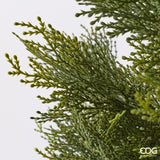 edg enzo de gasperi edg enzo de gasperi pianta artificiale cipresso h 150 cm verde con vaso anti uv per interno ed esterno ean 8059824655400