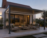 larcolaio larcolaio luci led in silicone 8x8 mm per pergola bioclimatica dimmer 3x6 m ean 8004944787791