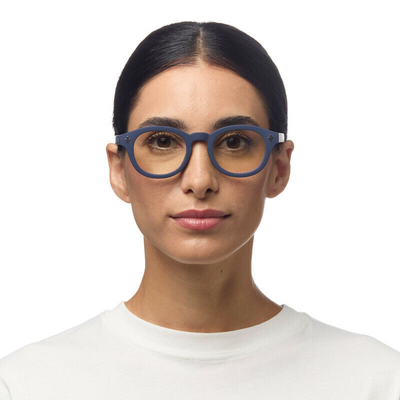 okkia okkia occhiale da lettura mod nashville premontato soft touch spring anti luce blu midnight diottrie 1 50 ean 8056211375095