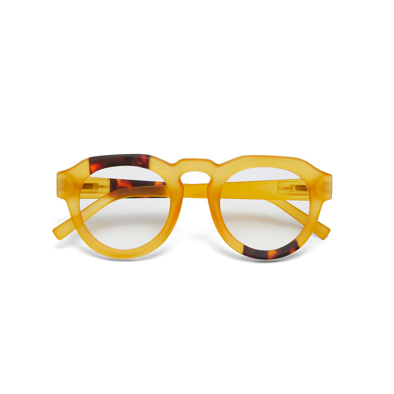 okkia okkia occhiale da lettura mod zeno soft touch anti luce blu giallo havana diottrie 2 00 ean 8055773197091