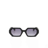 okkia okkia occhiale da sole premontato esagonale mod andrea black ean 8055773193734