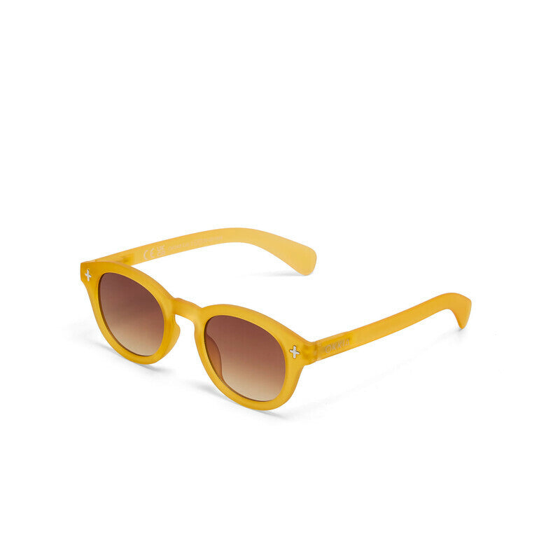okkia okkia occhiale da sole premontato mod milano soft touch traslucent yellow lenti brown ean 8056211375682