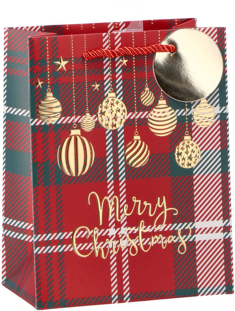 regalo italiano regalo italiano busta regalo di natale carta ass 18 x 10 cm h 23 cm multicolor 1 pz ean 8057586137745