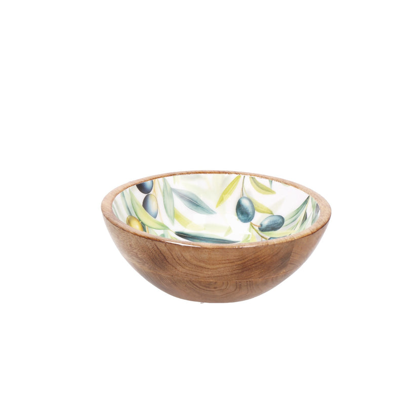 regalo italiano regalo italiano ciotola in legno yari d 20 cm h 7 cm 2 ass insalatiera naturale design moderno 1 pz ean 8057586176898