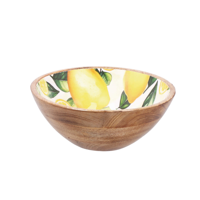 regalo italiano regalo italiano ciotola in legno yari d 25 cm h 10 cm ass insalatiera naturale design moderno 1 pz ean 8057586176904