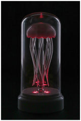 regalo italiano regalo italiano lampada medusa rgb led con movimento effetto acquario decorativo d 10 cm h 21 cm ean 8057586207035