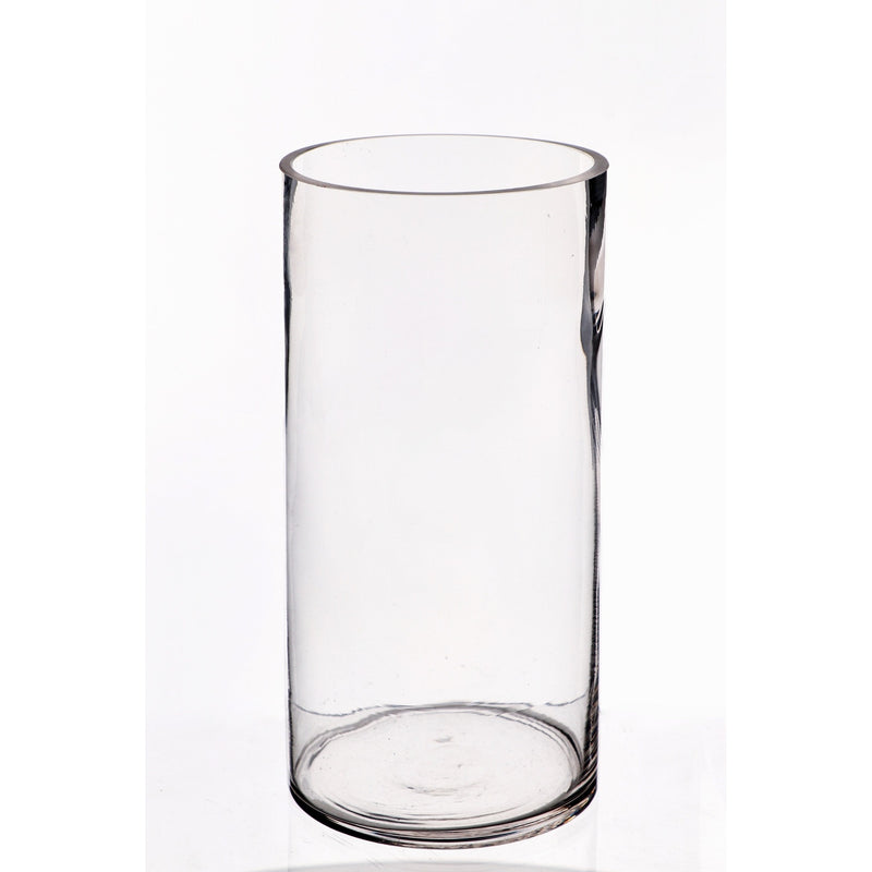 regalo italiano regalo italiano vaso in vetro decorativo d 125 cm h 25 cm vaso alto per fiori e arredo ean 8021785797710