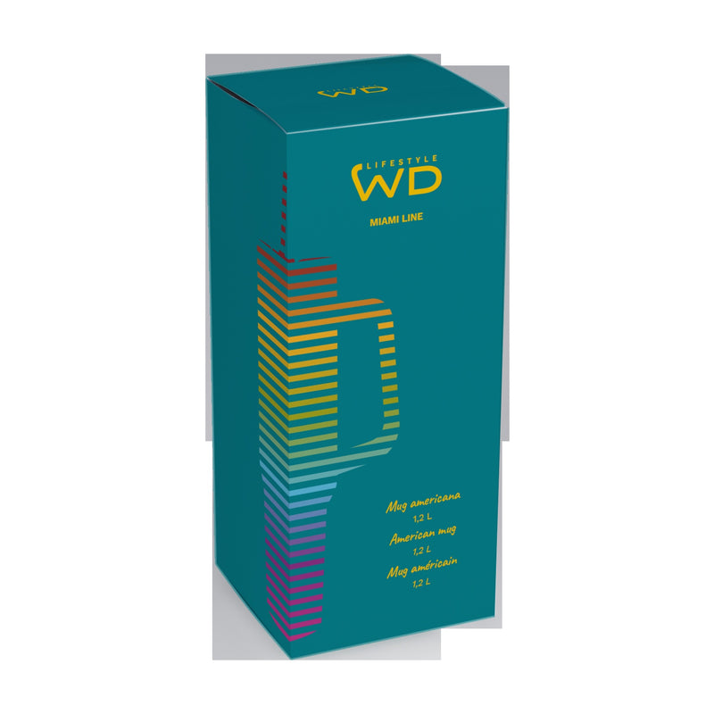 wd lifestyle wd lifestyle mug americana in acciaio inox 12 lt petrolio ean 8055035683850