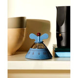 alessi alessi kitchen timer contaminuti nero timer da cucina meccanico pratico e preciso ean 8003299957910