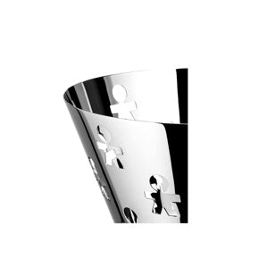 alessi alessi portafrutta girotondo in acciaio traforato d 23 cm fruttiera design elegante ean 8003299921744