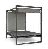 bizzotto bizzotto daybed konnor antracite struttura alluminio 213 x 149 x 196 cm tessuto idrorepellente ean 8051836690134