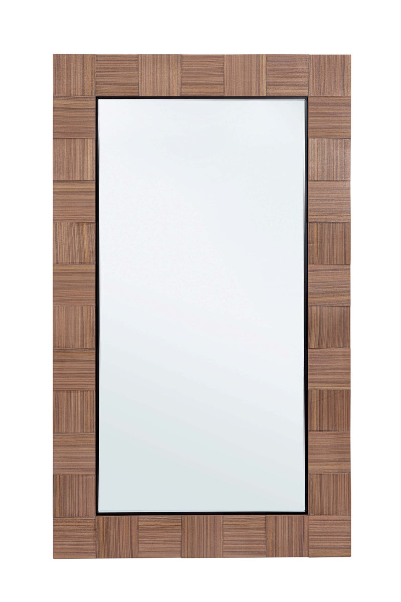 bizzotto bizzotto specchio con cornice alfada 106 x 182 cm legno di noce ean 8051836762145