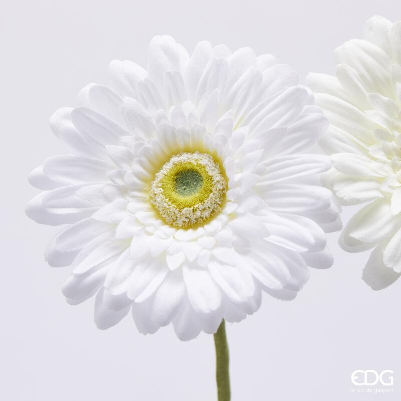 edg enzo de gasperi edg enzo de gasperi gerbera ramo ass h 60 cm d 12 cm pianta artificiale bianco 1 pz ean 8059824456984