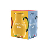 guzzini guzzini caraffa balloon 2 lt in plastica a base biologica blu caraffa leggera e pratica per cucina e tavola ean 8008392410737