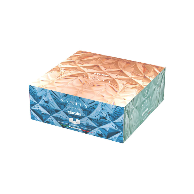 guzzini guzzini portatovaglioli orizzontale vanity bio based 20 x 20 cm blu ean 8008392400998