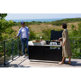 le marquier le marquier plancha a gas exclusive 260 duo 60 x 40 cm con coperchio piastra professionale ean 3339380172517