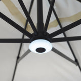 moia greenwood moia greenwood luci per ombrelloni con maniglione illuminazione led per ombrellone design pratico