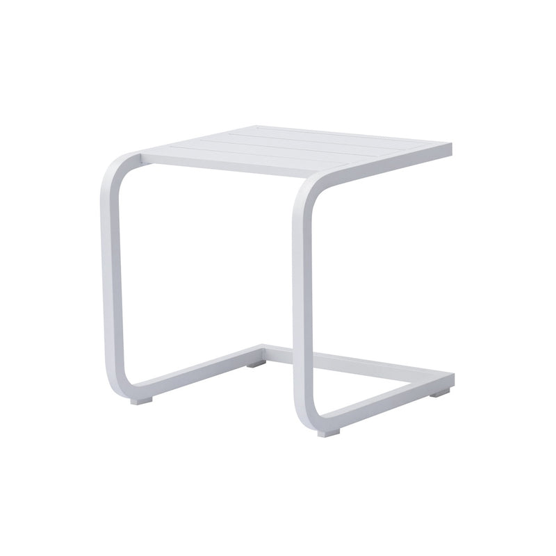 moia greenwood moia greenwood tavolino 40 x 40 cm in alluminio bianco dogato tavolino outdoor design moderno ean 8013054838958