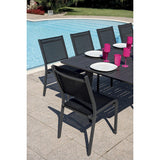 moia greenwood moia greenwood tavolo porto ercole allungabile 200300x102 cm alluminio antracite tavolo outdoor estensibile design moderno ean 8013054832543
