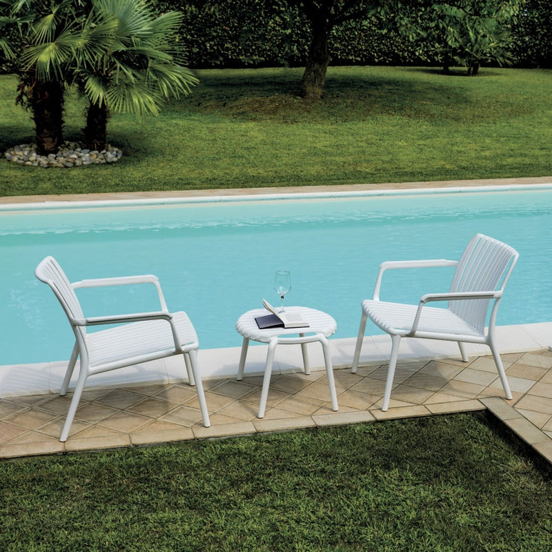 moia greenwood moia greenwood poltrona balcony set valencia resina bianco poltrona outdoor impilabile in polipropilene resistente uv ean 8013054838118