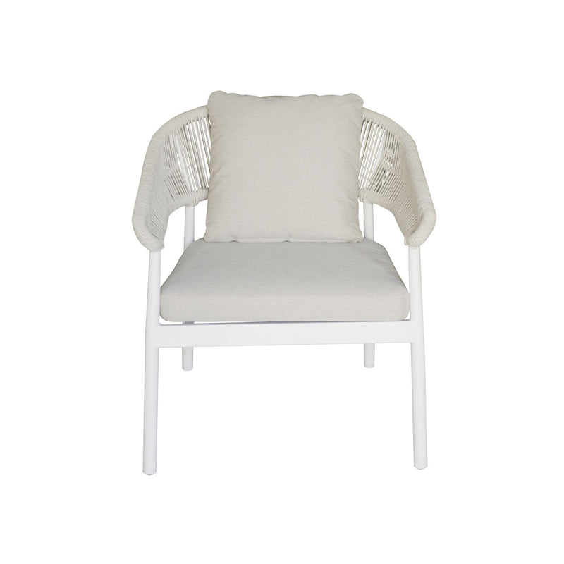 moia greenwood moia greenwood salotto cap ferrat in alluminio bianco con schienale corda set giardino design moderno outdoor ean 8013054835049