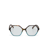 okkia okkia occhiale da lettura mod valencia premontato soft touch spring anti luce blu havana blue diottrie 3 00 ean 8056211374647