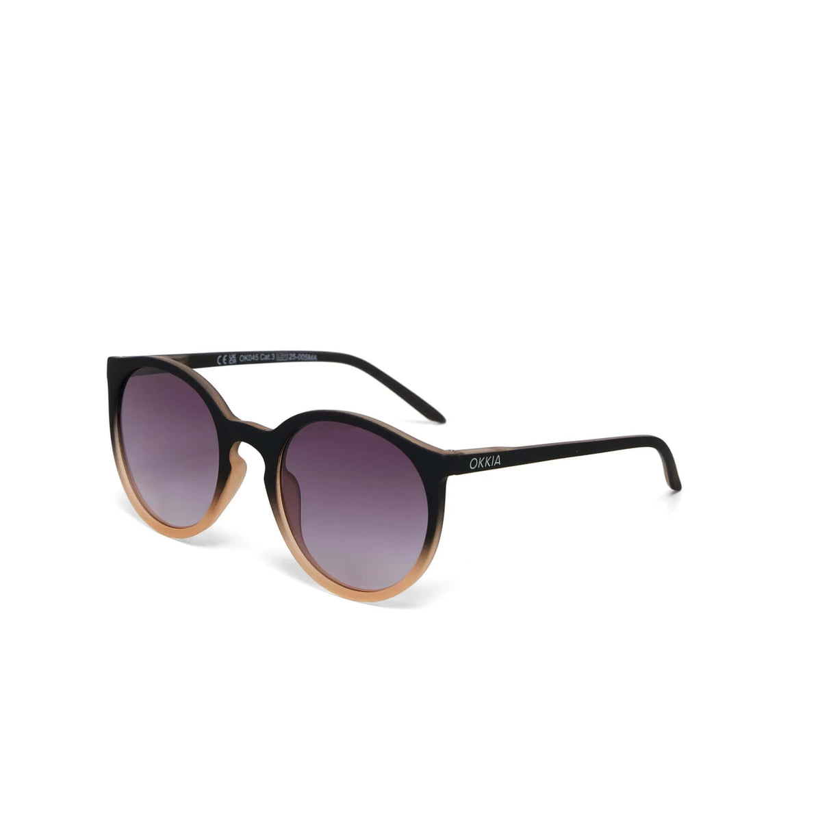 okkia okkia occhiale da sole premontato mod berlino black pink ean 8056211371288