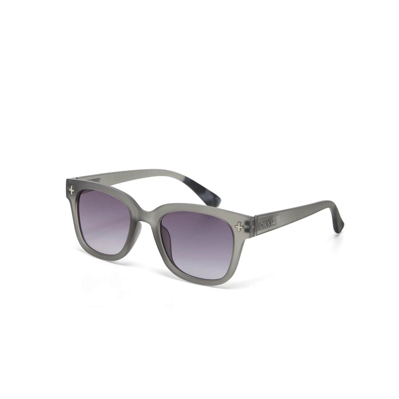 okkia okkia occhiale da sole premontato mod giovanni translucid grey with blue havana finals ean 8056211371400