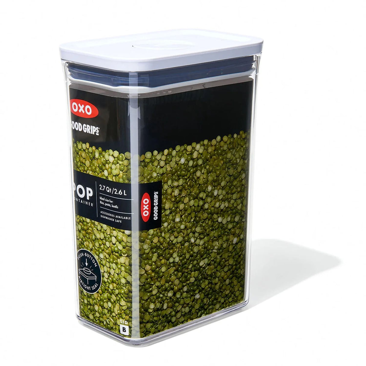 oxo oxo good grips contenitore pop rettangolare medio 26 lt ean 719812685014