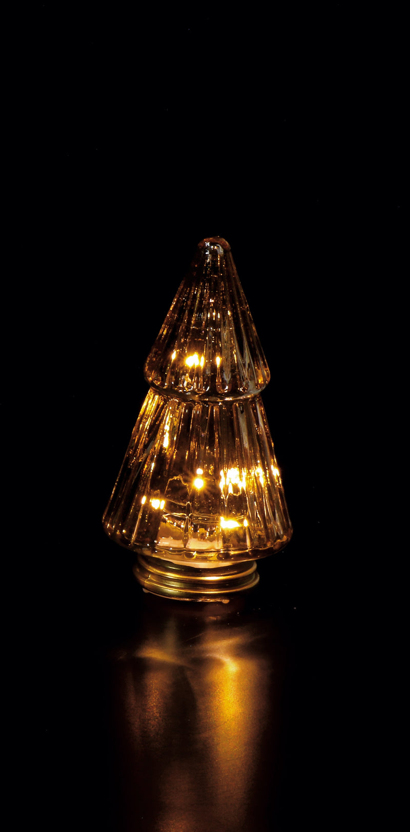 regalo italiano regalo italiano lampada albero di natale 5 led ass d 6 cm h 11 cm oro 1 pz ean 8057586127425